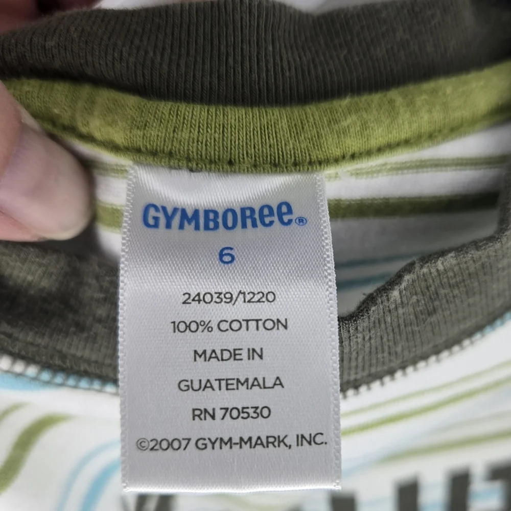 Gymboree Kids Y2k Surf Paradise Striped Tee